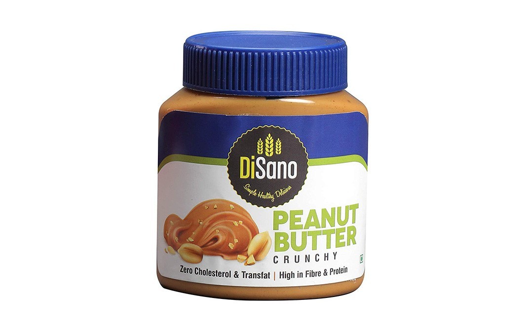 Disano Peanut Butter, Crunchy   Plastic Jar  350 grams